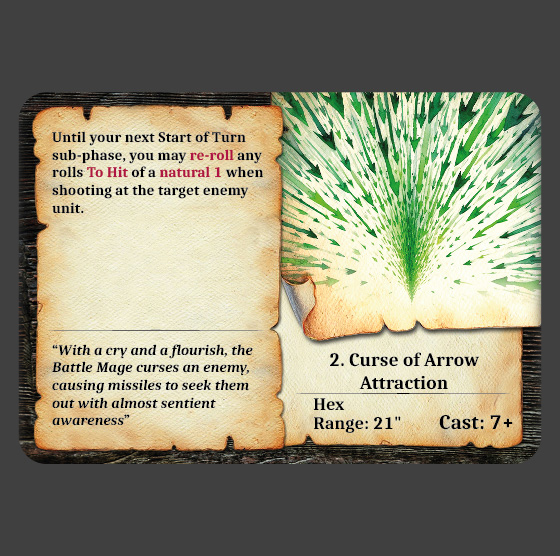 Battle 2. curse of arrow attraction