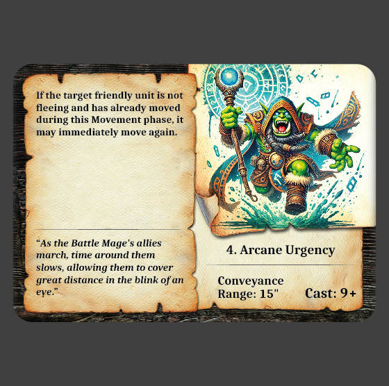 Battle 4. arcane urgency