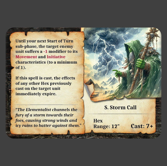 Elementalism s. storm call