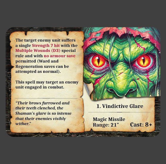 Waaagh! 1. vindictive glare