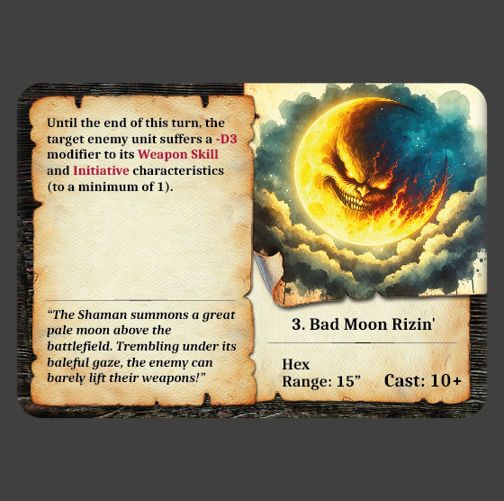 Waaagh! 3. bad moon rizin'