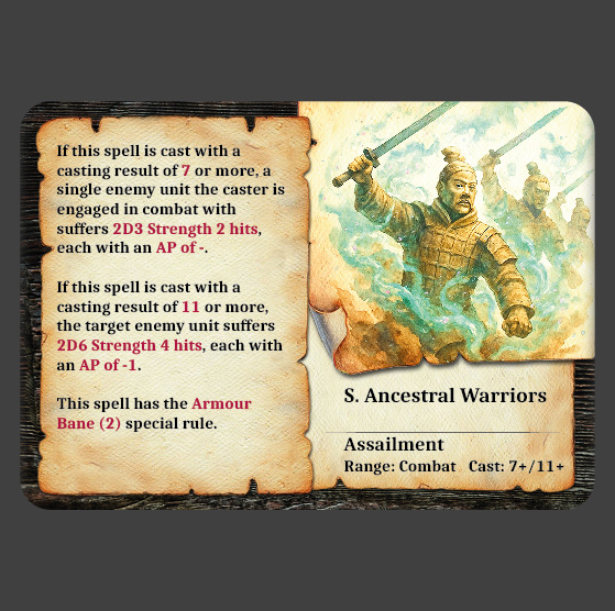 Yin s. ancestral warriors